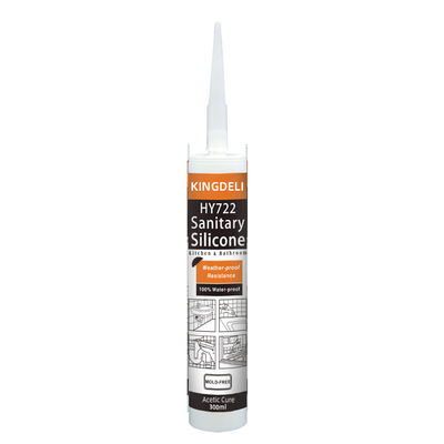 Acetoxy Cure Silicone Sealant Anti Mould 280ml Flexible