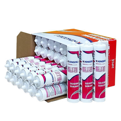 Acetic Clear Anthracite Sealant Translucent White Silicone For Aluminum