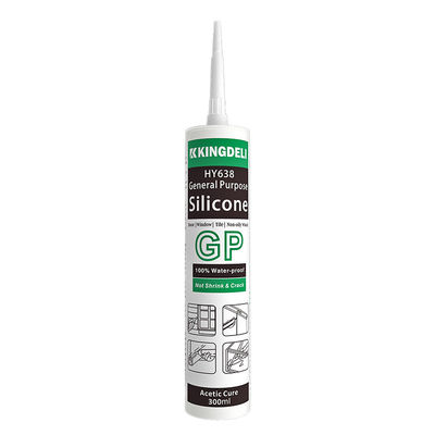 General Purpose Acetic Cure Silicone Sealant Siliconized Acrylic Caulk Glue