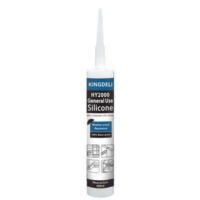 Multipurpose 300ml Silicone Sealant , Neutral Cure Silicone Caulk For Construction