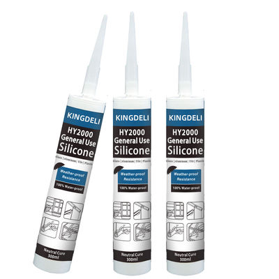 Mildew Resistant Neutral Cure Silicone Sealant Waterproof For Door