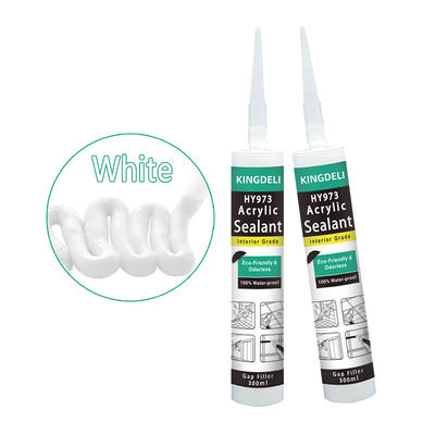 Universal Acrylic Colored Silicone Caulk Glue Soundproof For Door